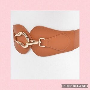 🌟Stylish & Chic Belt with Gold-Tone Buckle🌟